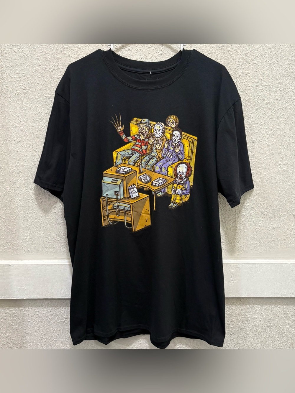 Threadless Horror Marathon T-Shirt Size XL